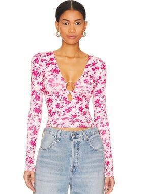 Lovers and Friends Marais Top in Fiona Floral
